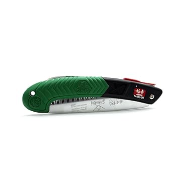 Kanzawa Seiko SAMURAI FA-180-LH Pruning Saw, Lightning